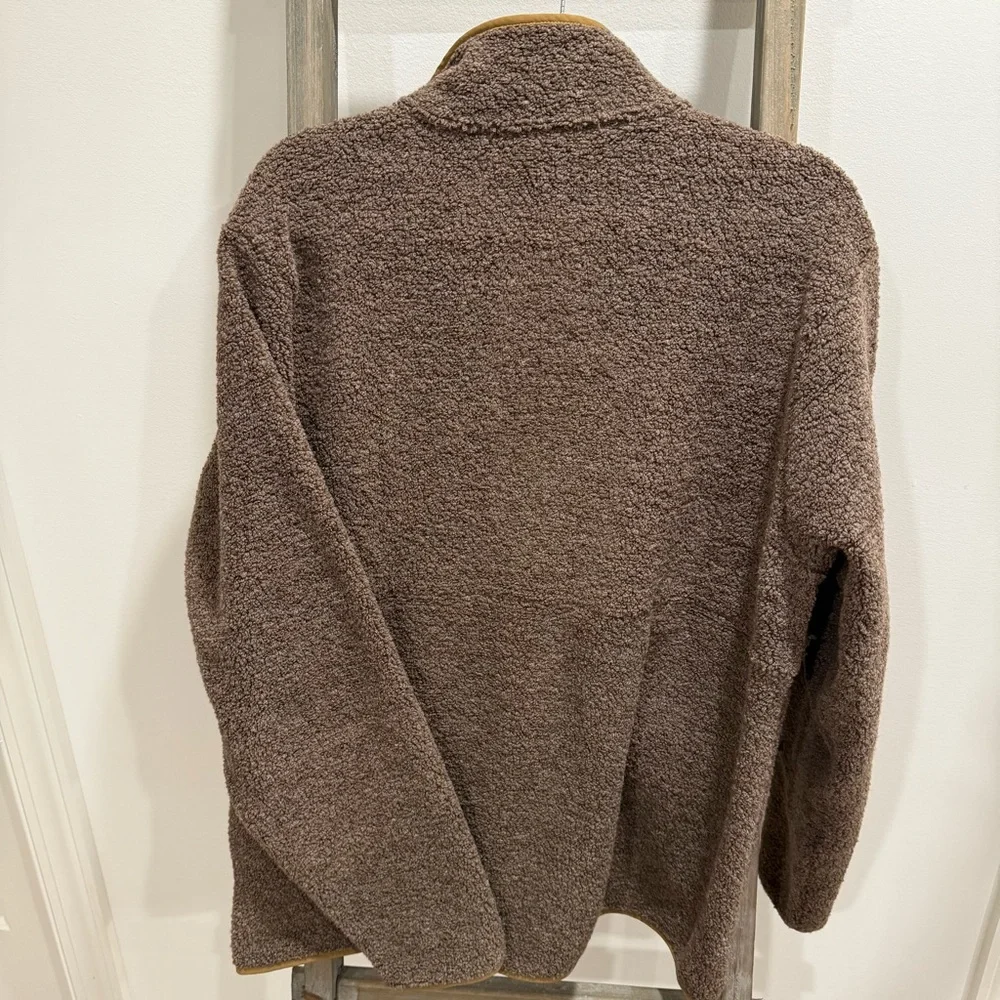 Patagonia classic Retro-X Half Zip Size Large Brown - Picture 4 of 7